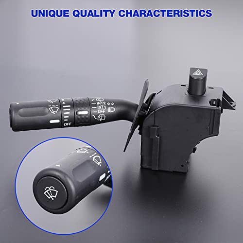 Windshield Wiper Switch Multi-Function Turn Signal Switch Replacement for 2002