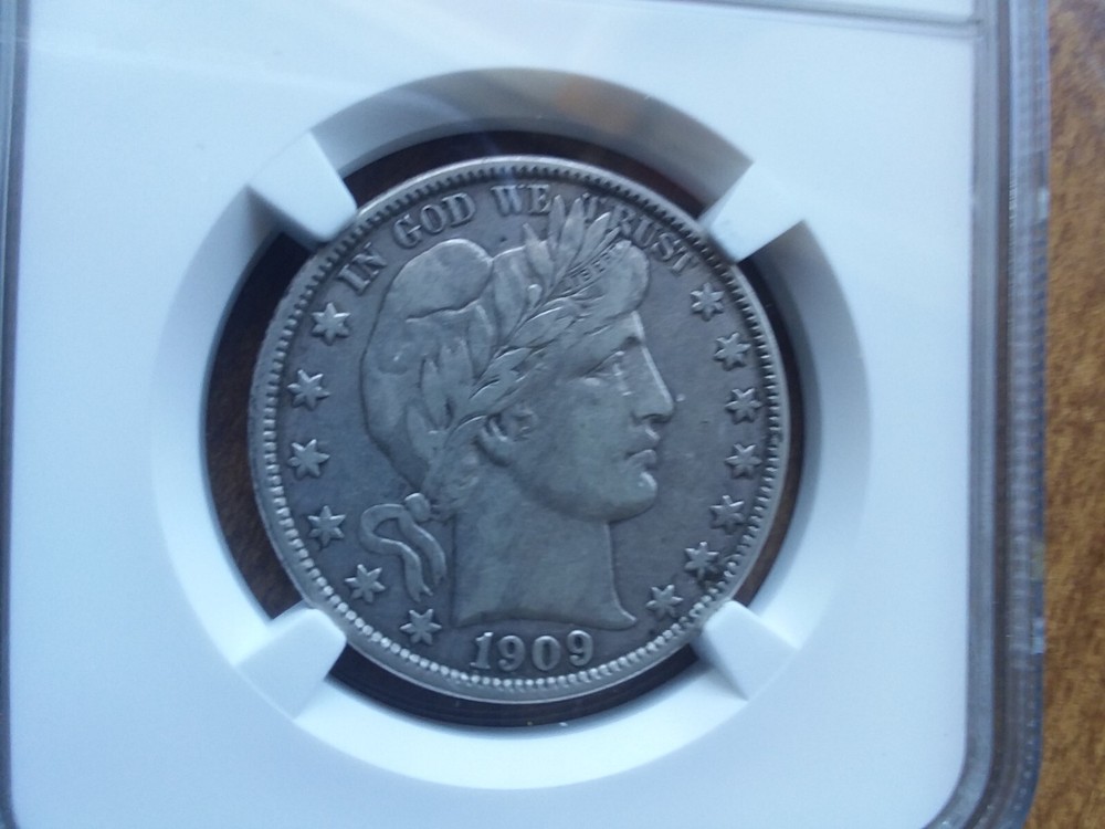 1909-O Barber Half Dollar, NGC VF-35