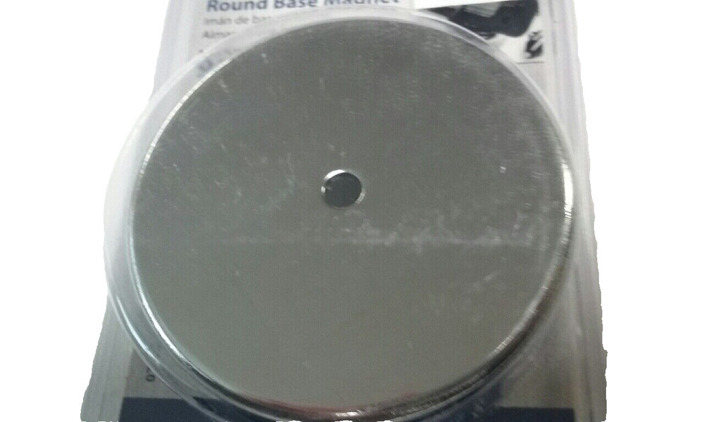 MAGNET ROUND BASE  95LBS MAX FORCE