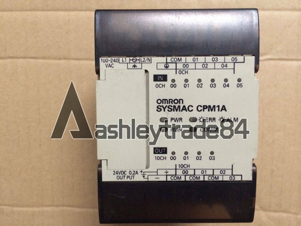 ONE Used OMRON PLC CPM1A-10CDR-A
