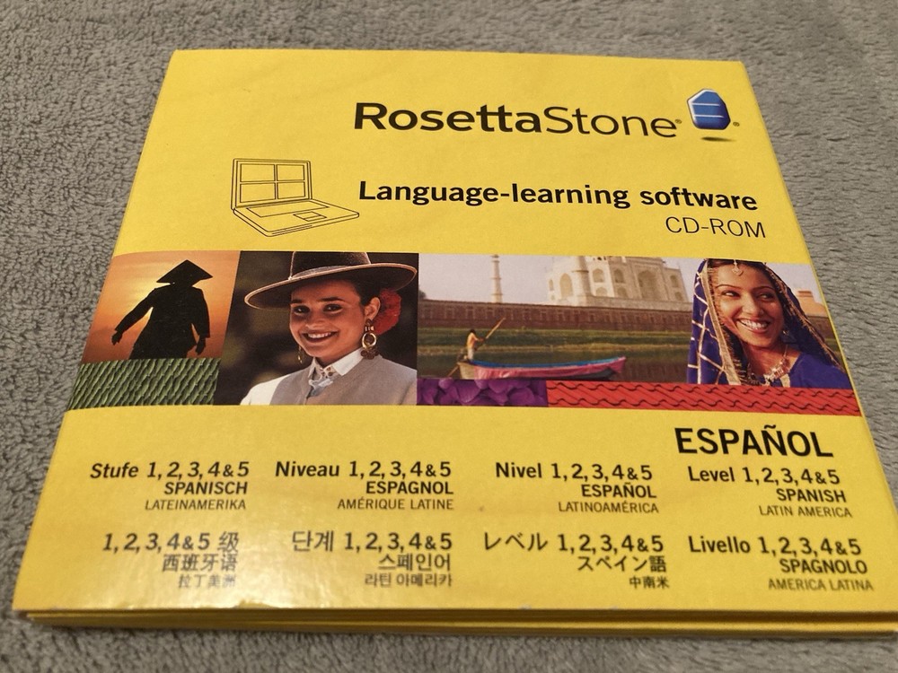 Rosetta Stone Spanish (Latin America) Language Learning Software Level 1-5 +more