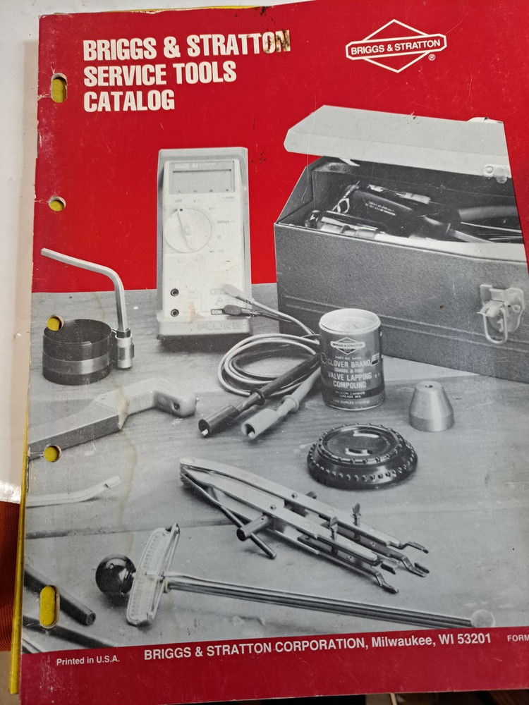Briggs & Stratton Service Tools Catalog