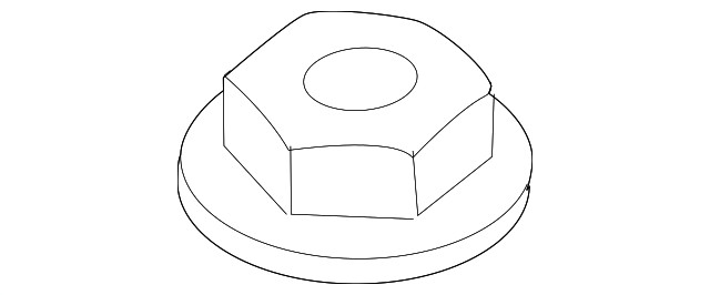 Genuine GM Roof Panel Nut 11610302