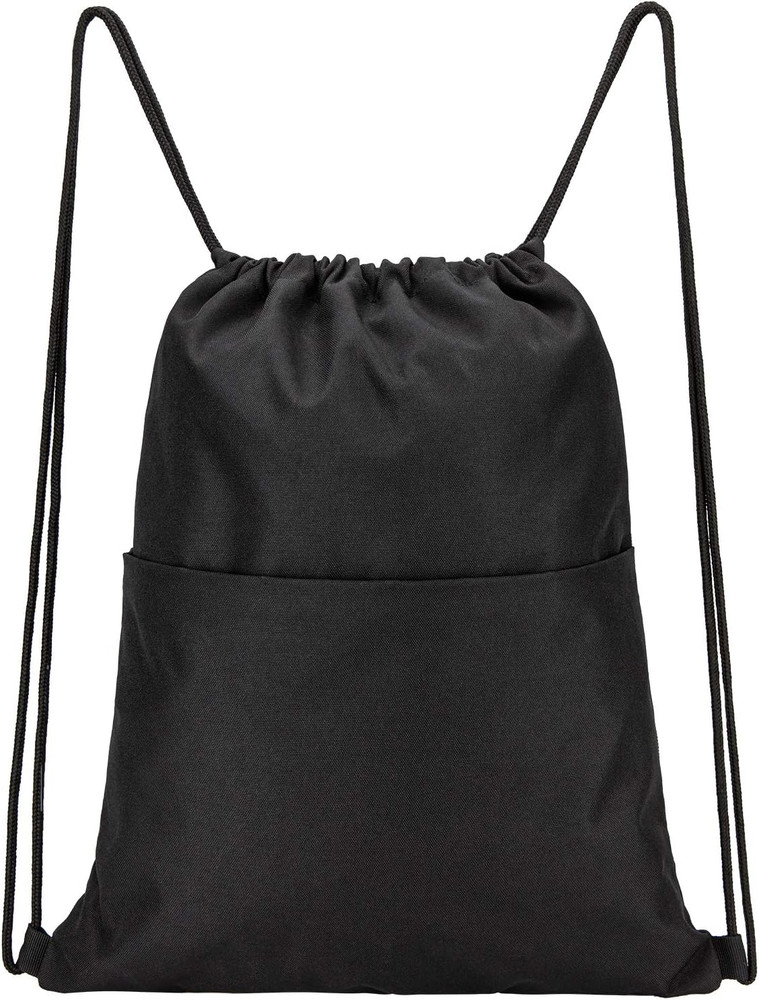 Vorspack Drawstring Backpack Water Resistant String Bag Sports Sackpack Gym Sack