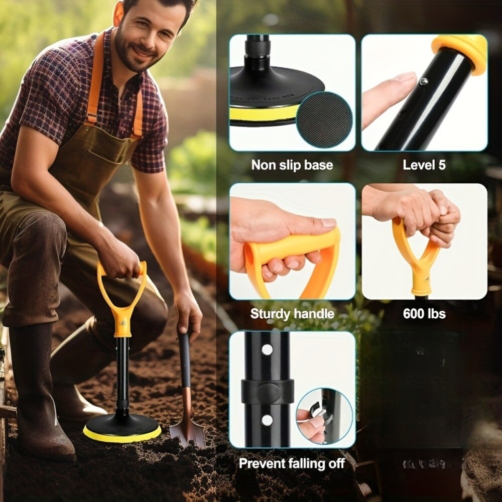 Adjustable Mobility Assistance Tool Stand Getting Up Aid Heavy-Duty Lift Support