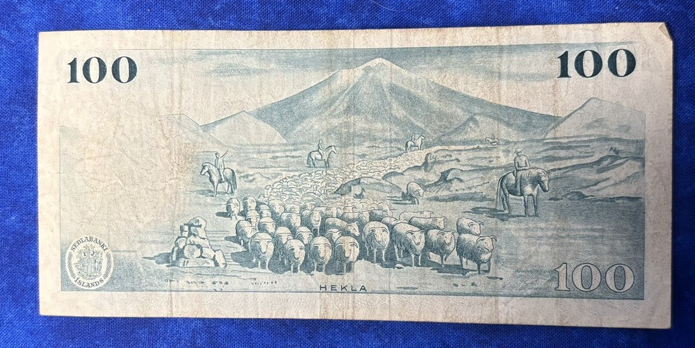 1961 Iceland 100 Kronur