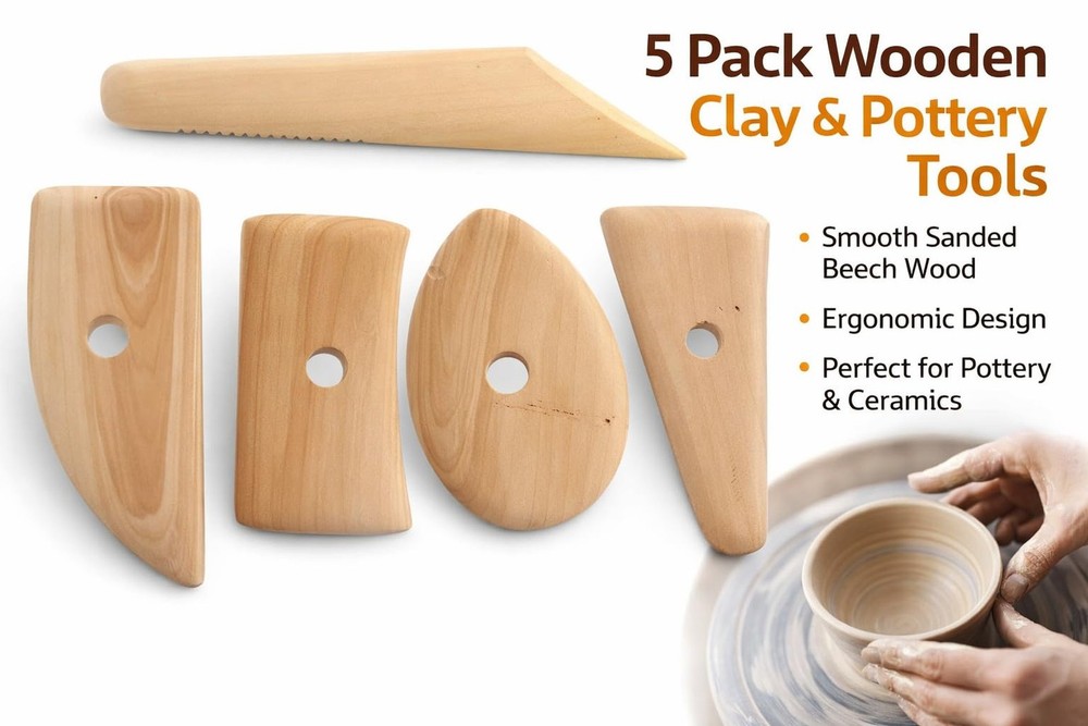 DIY Ceramic Tools Art Tools Potters Rib for Pottery/Sculpting/Ceramic/Polymer...