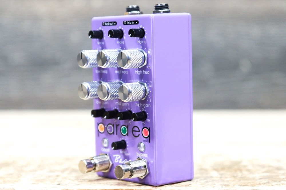 Empress Effects Bass ParaEQ Studio Grade Parametric Equalizer/Boost Effect Pedal