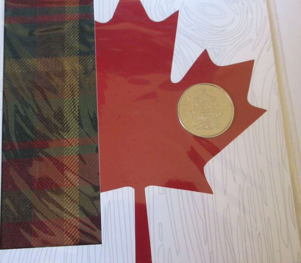 2013 Canada Maple Leaf Tartan Mint Set .RJ