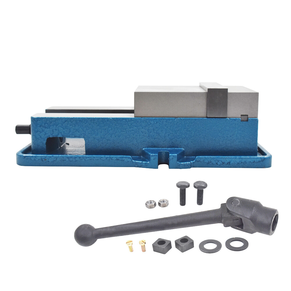 5Inch Lockdown Milling Machine Bench Vise Clamping Vice Precision Without Base