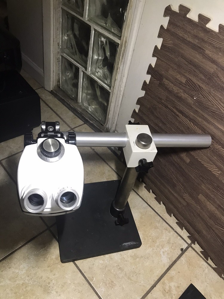 RARE McBain Microscope Head With Original Mount (Great Condition)
