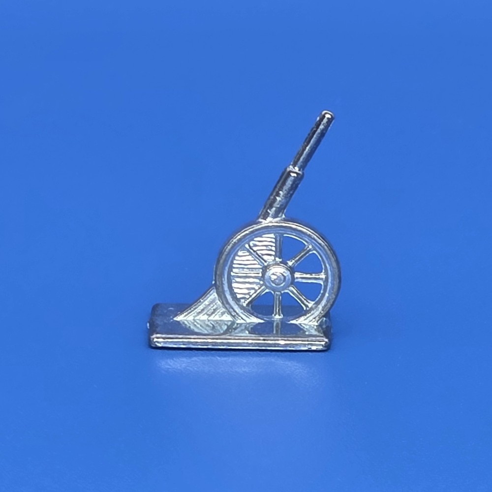 Monopoly Cannon Token Piece Standard Mover Game Replacement Part Craft