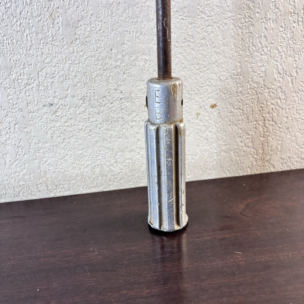 Vintage Flathead Screwdriver W Metal Handle