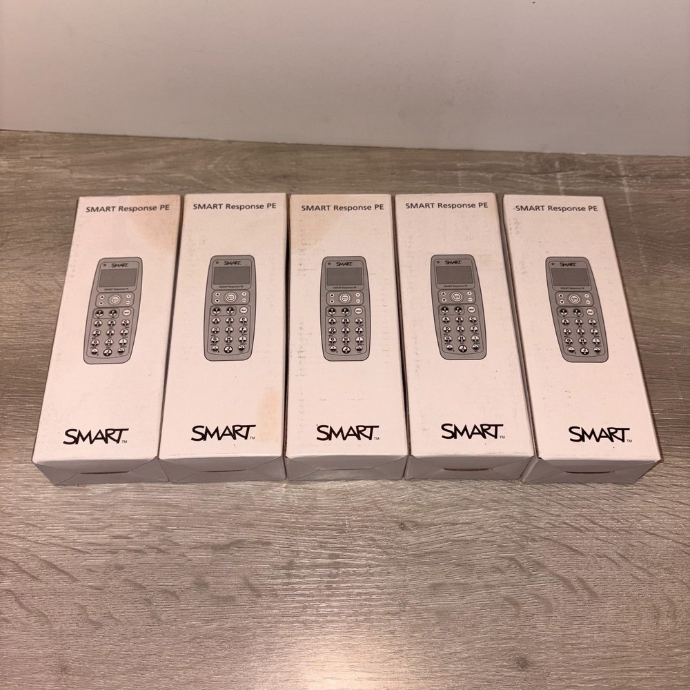 SMART Response PE SRP-PE-RMT-5 Interactive Classroom Response Remotes System