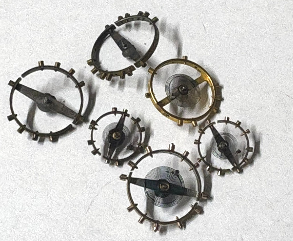 6 POCKETWATCH BALANCES MISC SEE ADD