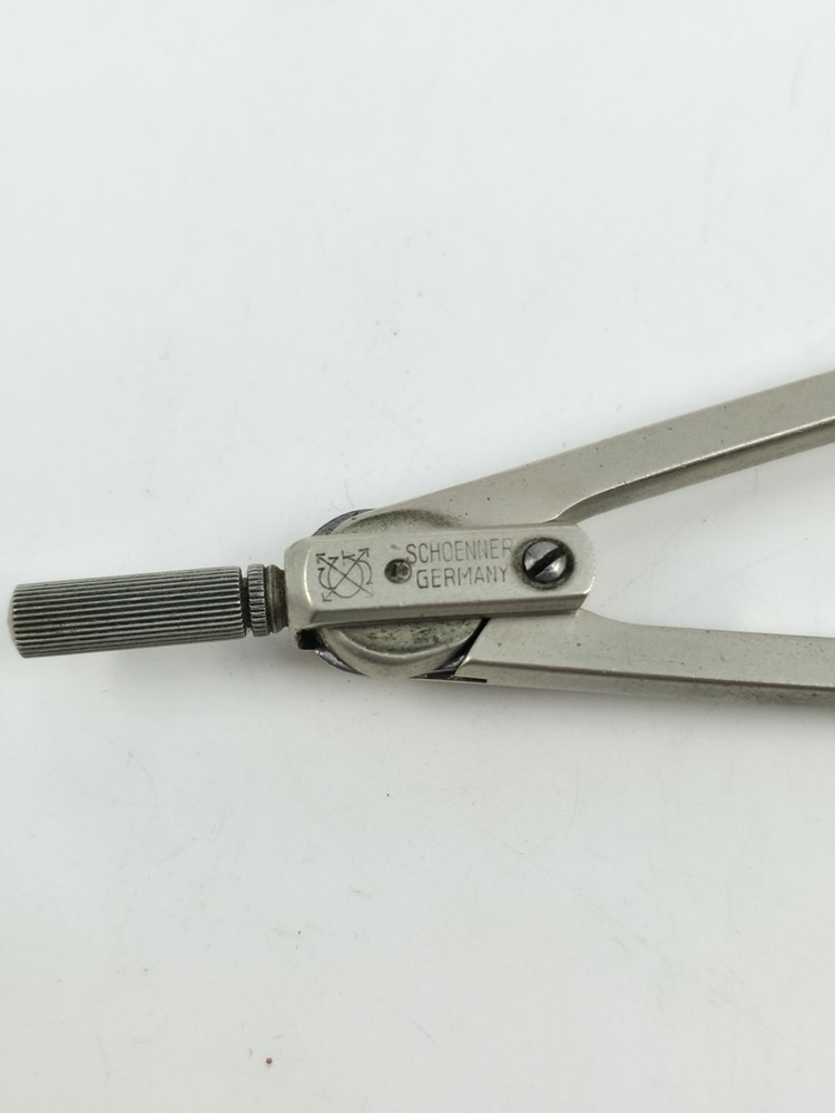 Vintage Schoenner Germany Drafting Compass Technical Drawing Tool