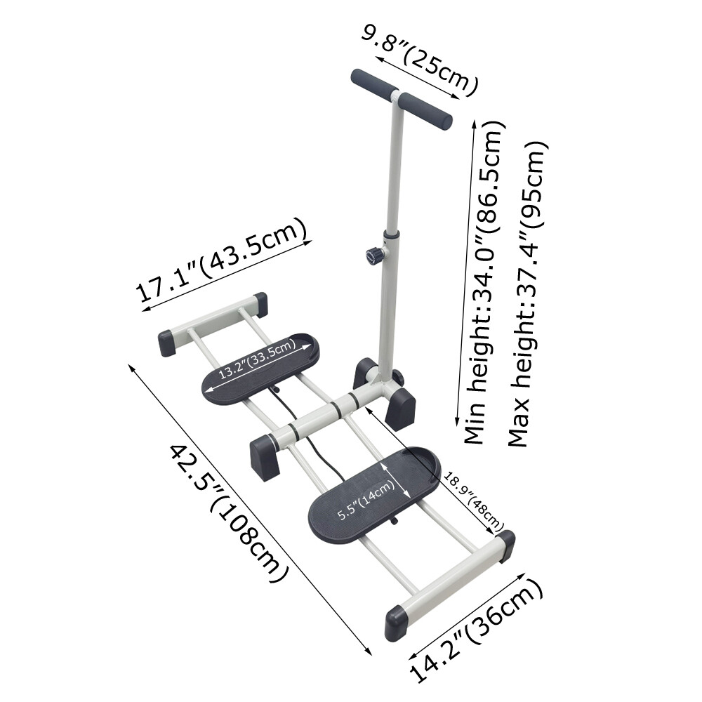 Used! Leg Exercise Machine Beautiful Spring Resistance Lower Body Exerciser