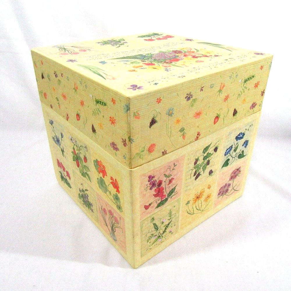 BOB'S BOXES Everything Beautiful Floral 7pc Storage Nesting Boxes