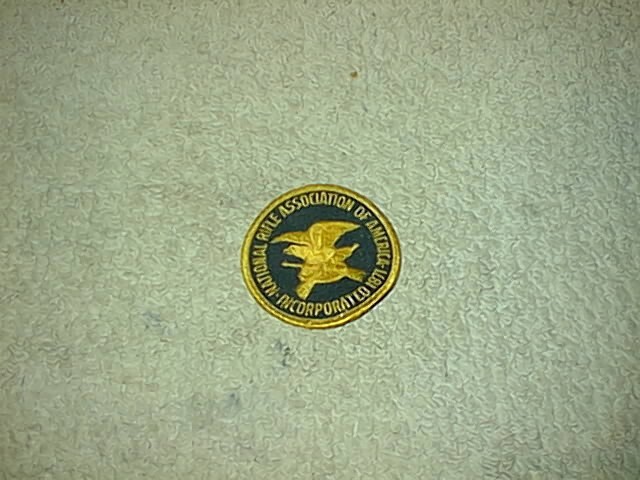 VINTAGE NRA Rifle Golden Eagle PATCH