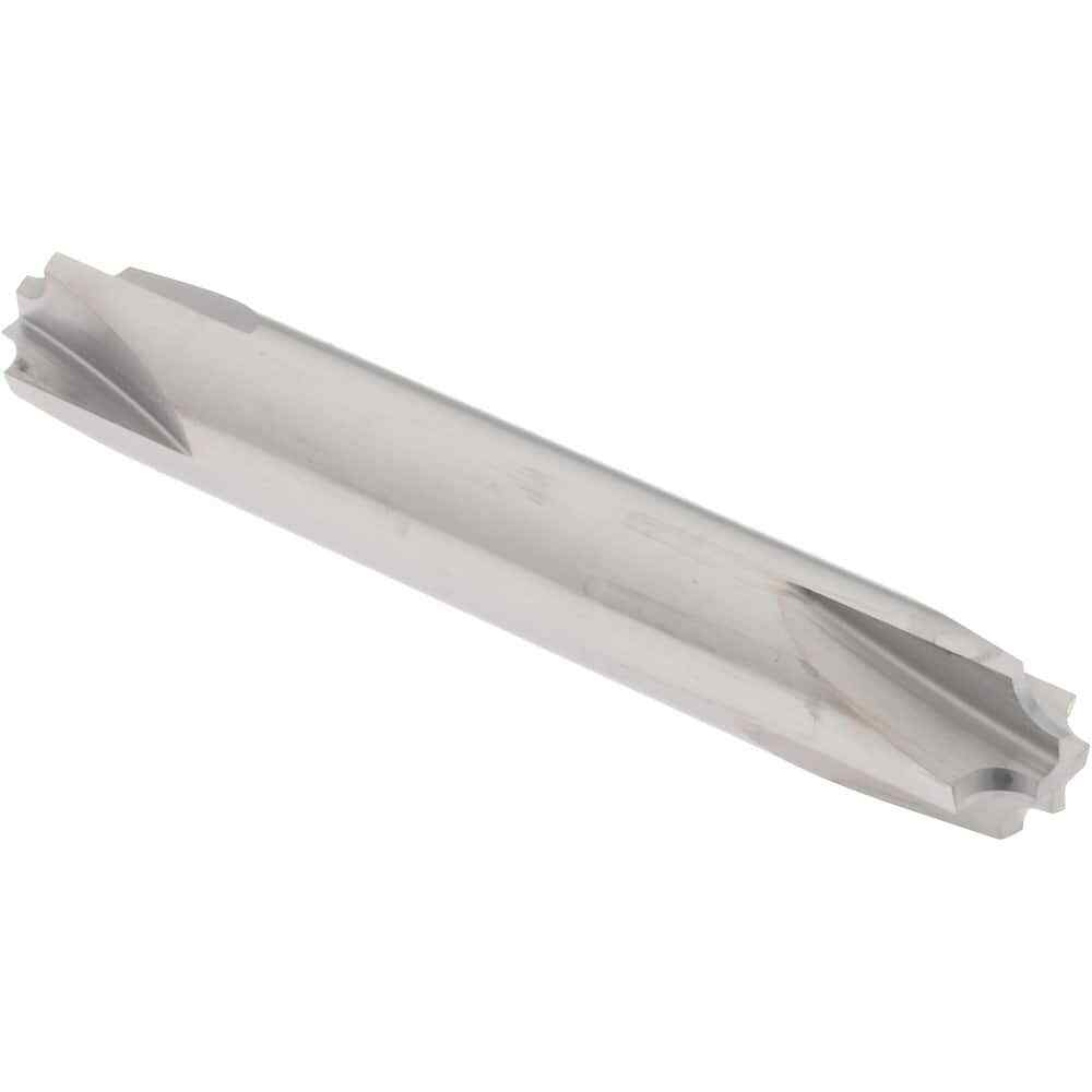 Accupro 0.094" Radius, 3/8" Diam, 4 Flute Solid Carbide Corner Rounding End M...