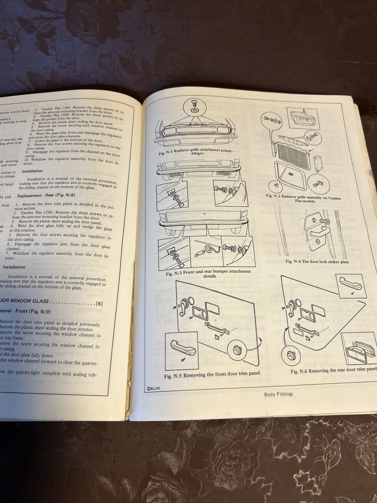 Autodata Workshop Manual - Austin Allegro 1973 On