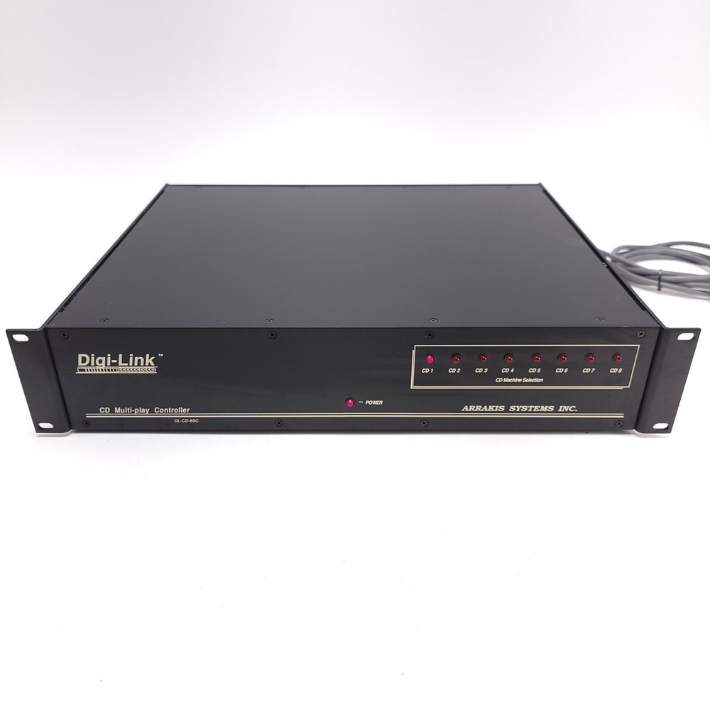 Arrakis Dig-link CD Multi-play Controller Radio Broadcast Equipment UNTESTED