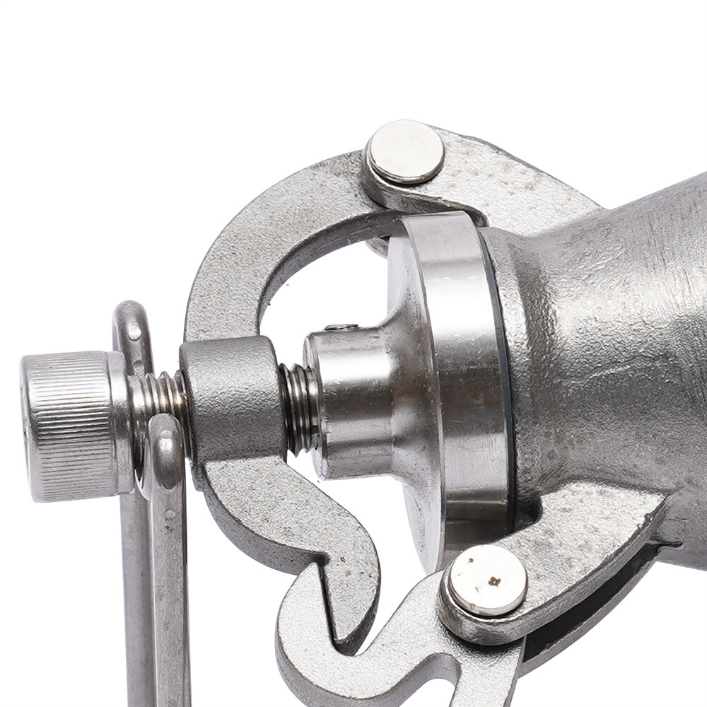 Popcorn Maker Hand-cranked Cannon Corn Popper Pop Corn Puffing Machine Stainless