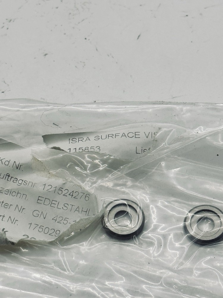 Isra Surface Vision 7" Pull Handle Round Stainless Steel w/ Backplate