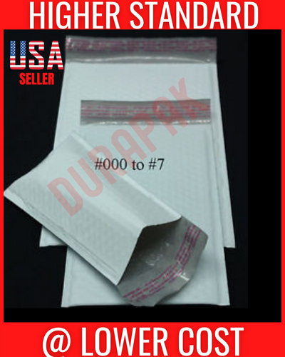 100 PCS 8.5 X11 #2 Poly Bubble Mailer Sealing Envelope Protective Shipping Pack