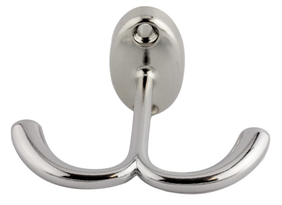 Under Shelf - Under Counter Hook Polished Chrome P8043-CP