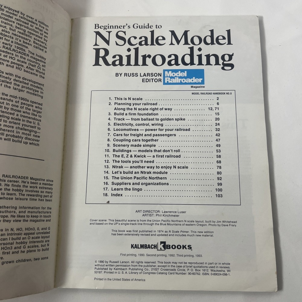 Beginner’s Guide to N Scale Model Railroading #8 by Russ Larson