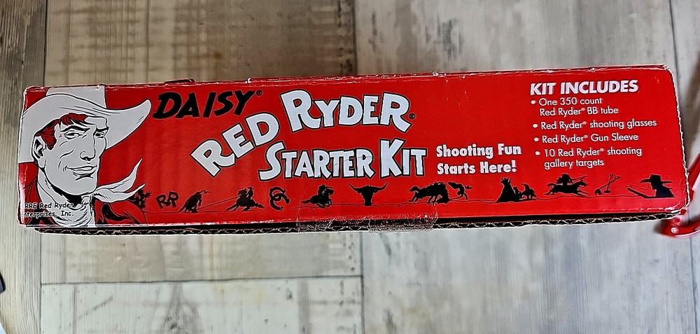 Daisy Red Ryder Starter Kit BB Gun Accessory Set New Open Box