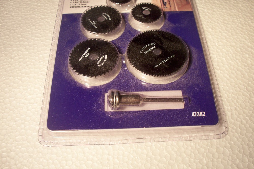 NIP ROK HSS Circular Saw Blades 6 Pc