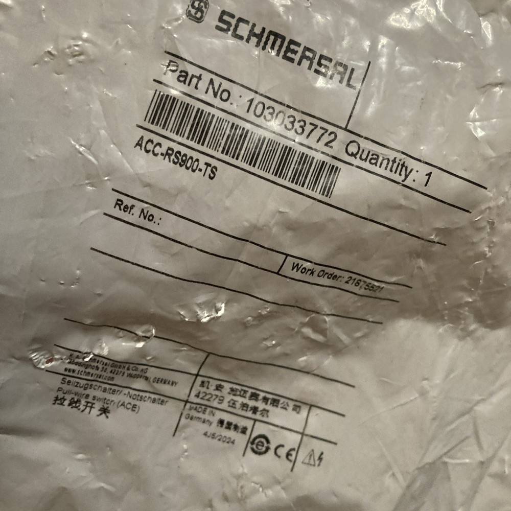 Schmersal - ACC-RS900-TS - 103033772 - Pull Wire Switch