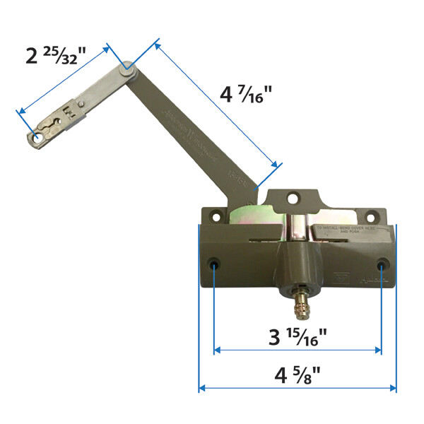 Andersen Split Arm Operator in Stone Color (1982-1995)