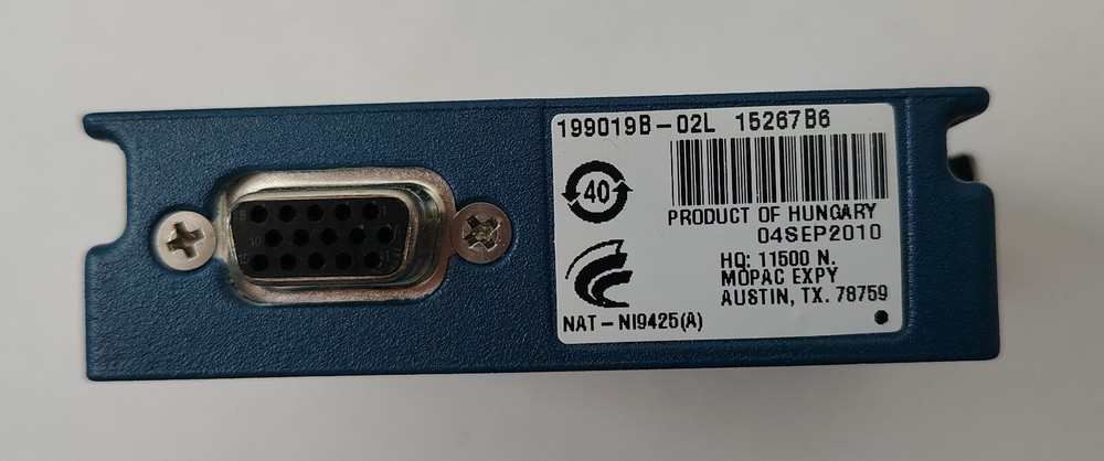 1pcs National Instruments NI-9425 cDAQ Digital Input Module, 24V 32ch