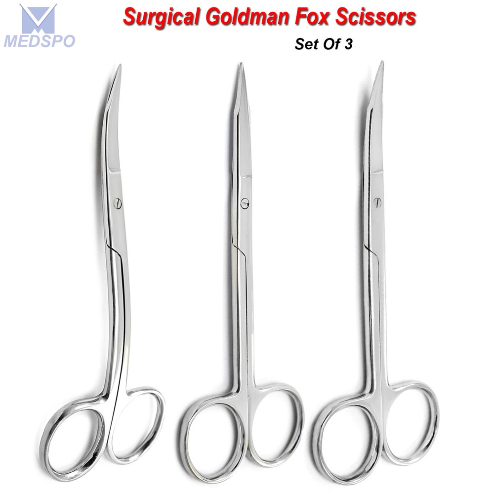 Surgical Scissors Micro Shears Operating Goldman Fox Scissors Dissecting Tools