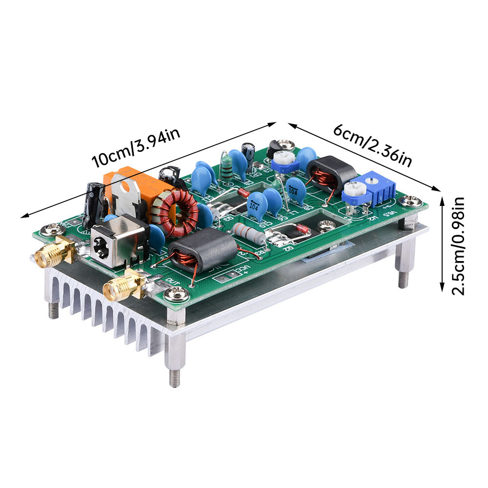 30W Shortwave Power Amplifier Board CW SSB Linear High Frequency Power Amplifier