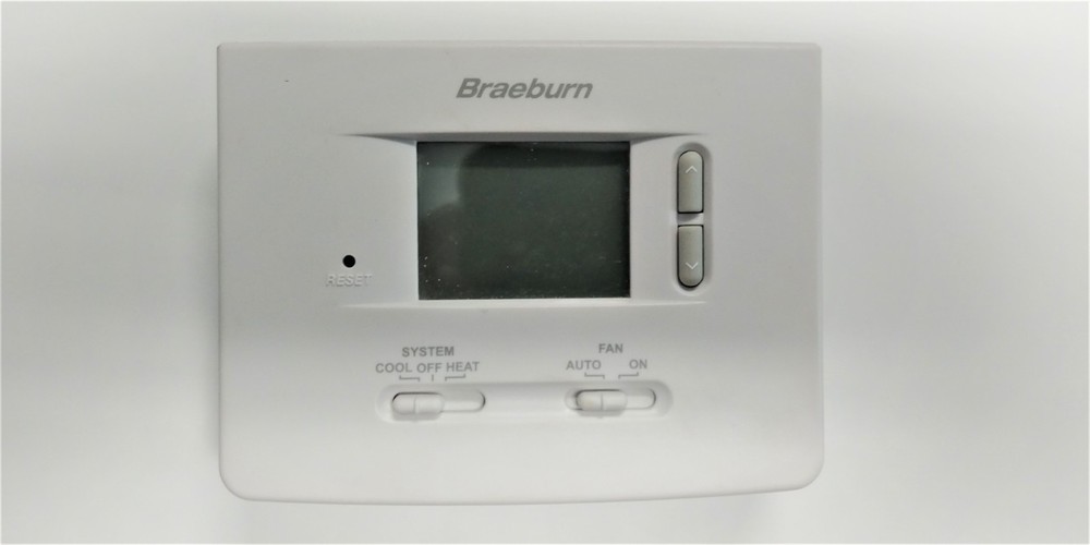 Braeburn 1020NC Digital Non-Programmable Thermostat - White