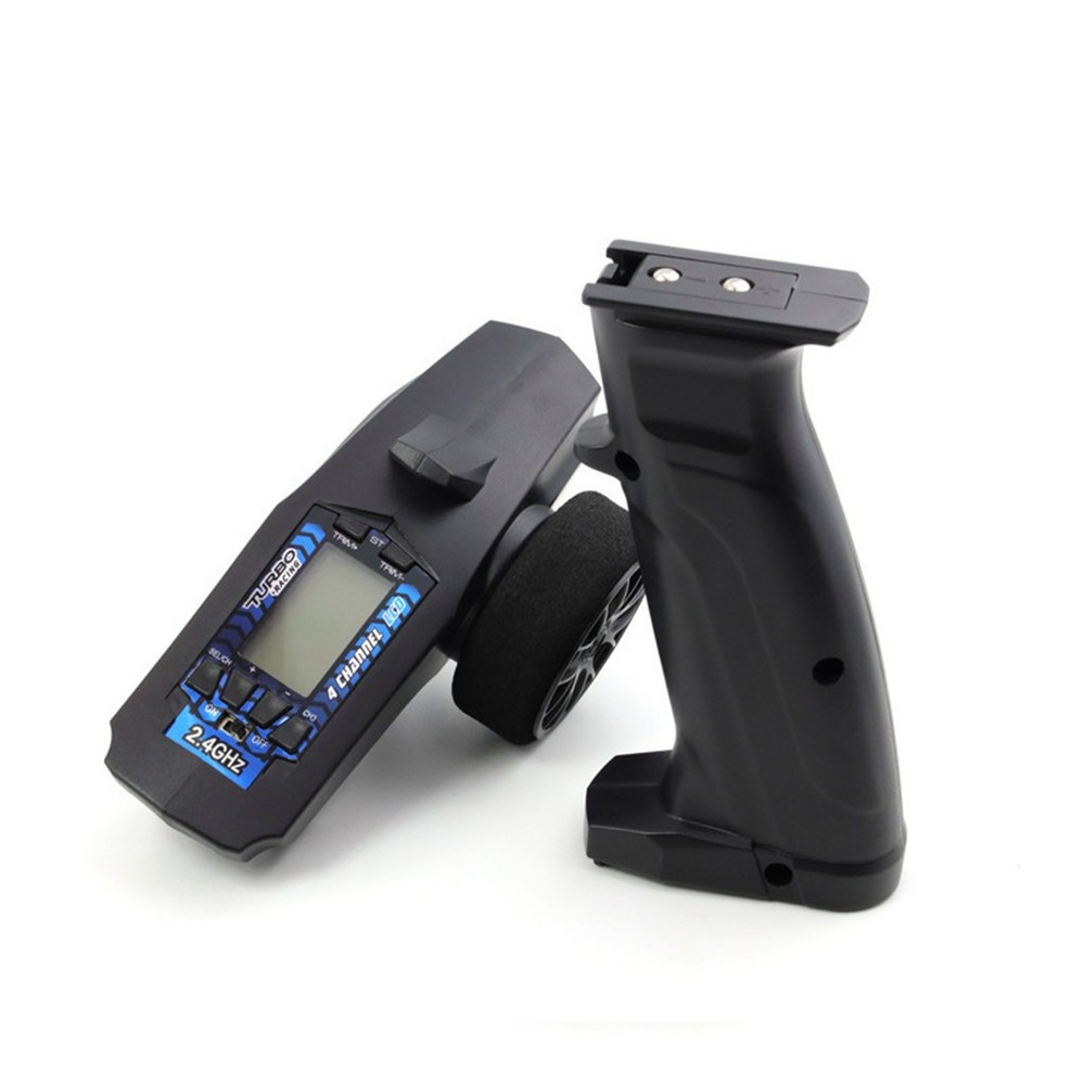 2.4G 4CH RC Transmitter Remote Controller+Receiver LCD for RC Car Crawler
