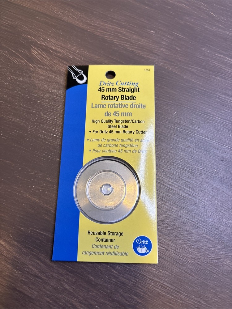 Dritz Straight Rotary Blade Refill: 45mm