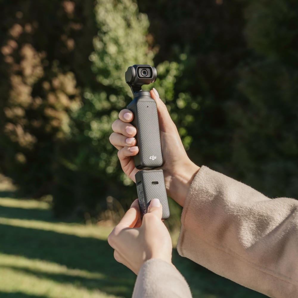 DJI Osmo Pocket 3 Battery Handle, Compatibility: 3 8, Clear
