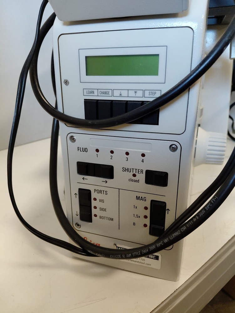 Leica Inverted Microscope DMIRE2 For Parts Untested