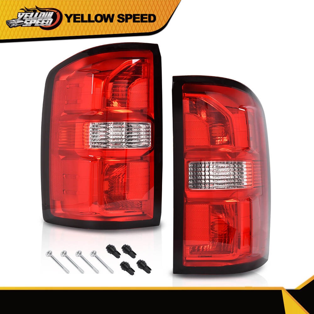 Rear Tail Lights Set Left & Right Fit For 2014-2018 GMC Sierra 1500 2500 3500 HD