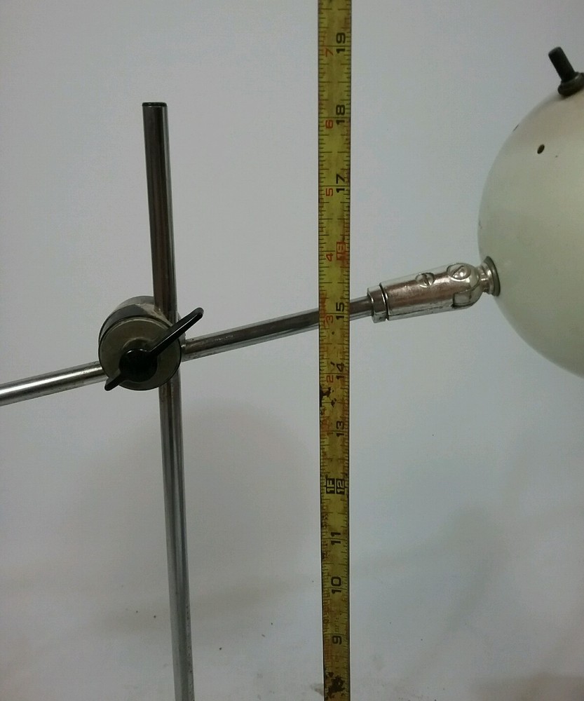 Vtg atomic Mid Century Modern Retro Desk Table Lamp Light Drafting adjustable