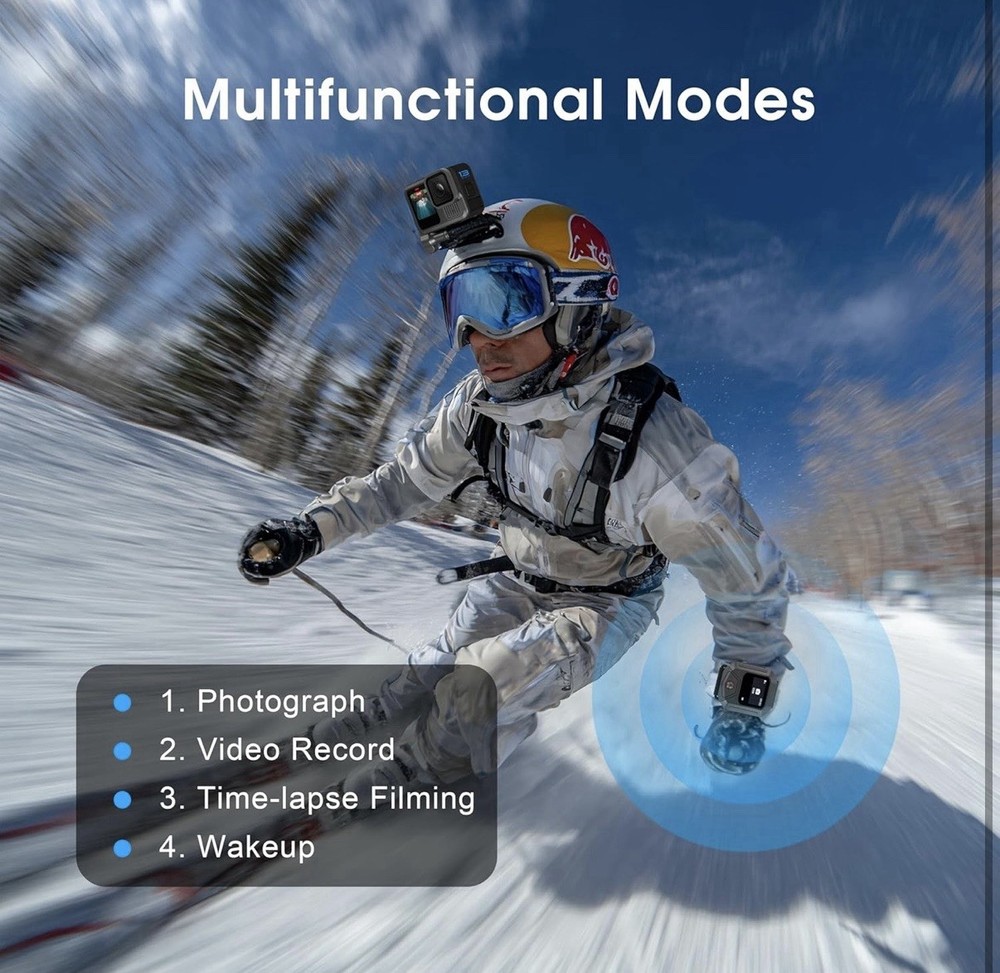 Remote Control for GoPro Hero 13, Wireless Portable Smart Controller