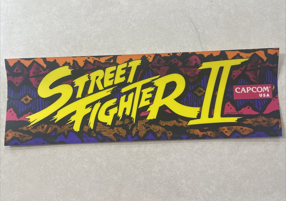 Street Fighter 2 Arcade Marquee Capcom