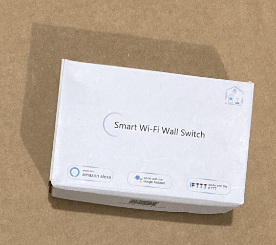 Smart WIFI Light Wall Switch Works with Alexa Google Home