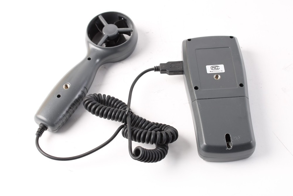Benetech GM8902 USB Interface Air Flow Anemometer - Fair Condition