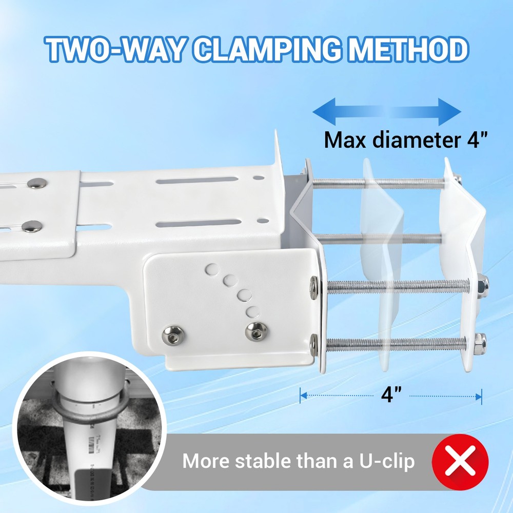 Solar Panel Mount,Adjustable Angle & Size,Fit for Install 0-50w Solar Panel
